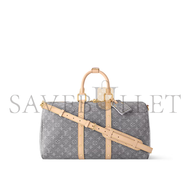 LOUIS VUITTON MASTER DENIM KEEPALL BANDOULIÈRE 45 M13748 (45*27*20cm)